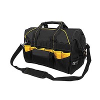 OEM custom Durable plenty of storage room 40 poocket 18 Inch pro contractor's closed top tote hand tool bag