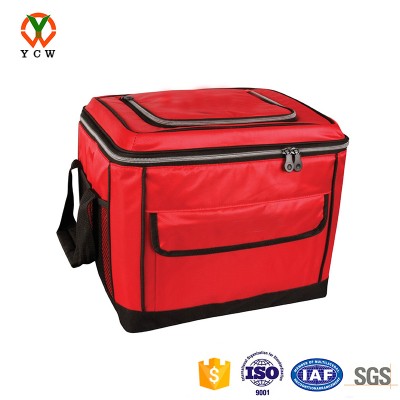 Heat welded seams durable peva liner collapsible cooler bag