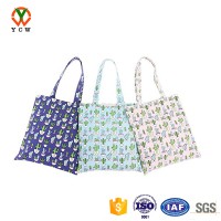 wholesale custom printed luxury fashion women canvas tote shopping bag