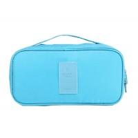 private label milkblue women bag travelling vest underwear storage hang bags with zipper