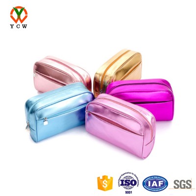 2017 custom zipper pvc pouch wholesale travel cosmetic bag