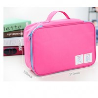 Tote makeup folding nylon storage bag for travel