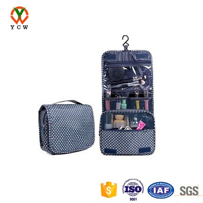 custom Eco-friendly cheap wholesale professional cosmetic hanging toiletry bag