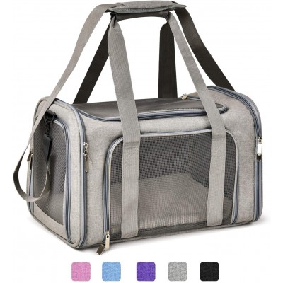 BSCI Factory Wholesale Travel Dogs Carry Storage Case Airline Approved Pet carrier Bag